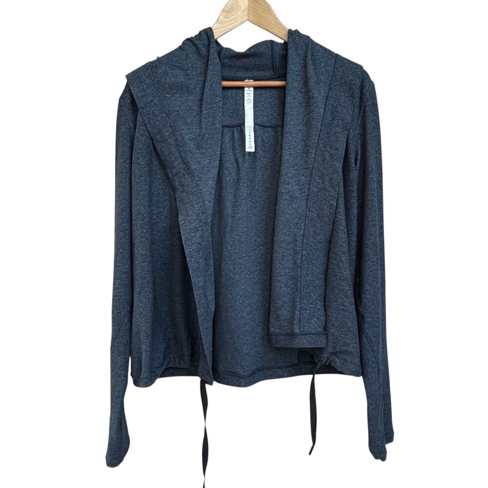 Lululemon Ready To Rulu Wrap Size 8 Heathered Nocturnal Teal / Black